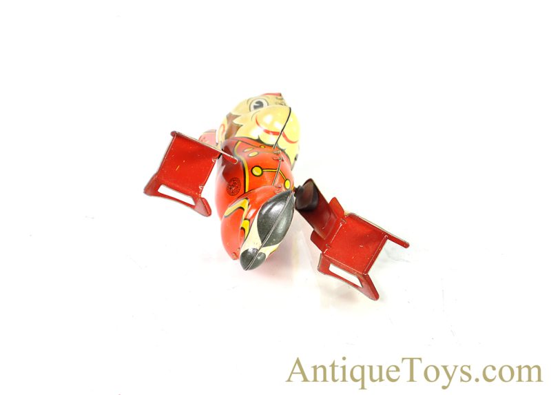 Marx Tin Lithographed Windup "Tumbling Monkey" <FONT COLOR="ff000 ">*SOLD*</font> - Image 5