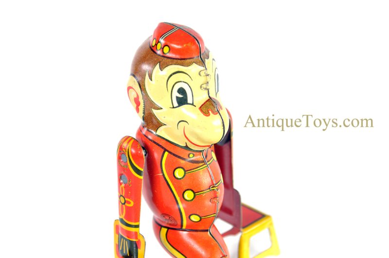 Marx Tin Lithographed Windup "Tumbling Monkey" <FONT COLOR="ff000 ">*SOLD*</font> - Image 6