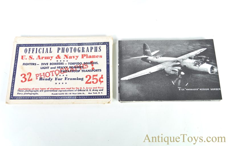 Parker Brothers Ace of Aces Game & 44 Official U.S. Army & Navy Plane Photos for Sale - Image 7