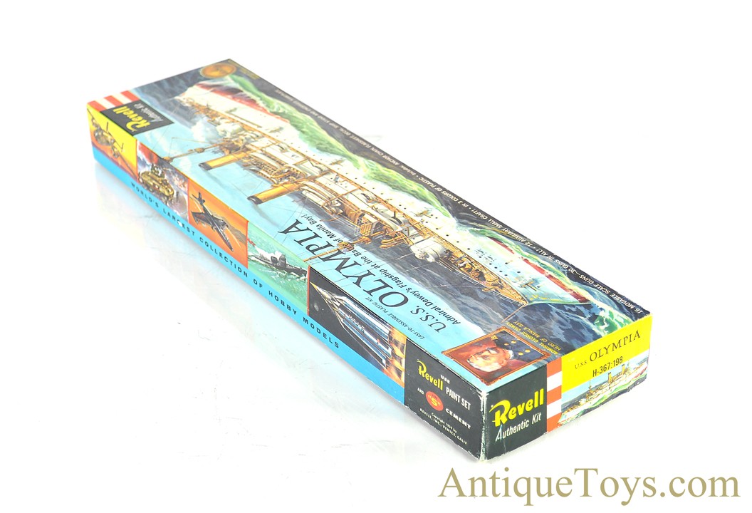 Revell, Inc. Plastic Official Model Cruiser U.S.S. Olympia H