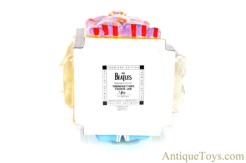 Vandor Trendsetters Limited Edition 780/3600 Beatles Cookie Jar New in Box <FONT COLOR="ff000 ">*SOLD*</font> - Image 6