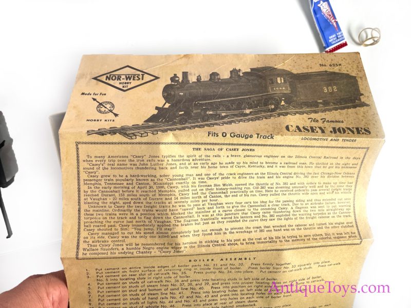 Nor-West Casey Jones Train Model Kit <FONT COLOR="ff000 ">*SOLD*</font> - Image 7