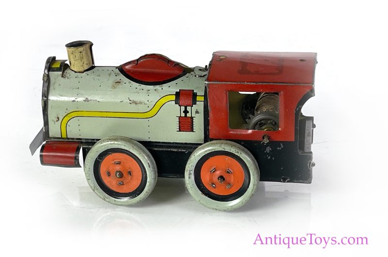 RARE Chein Tin Lithographed Windup Train Toy <FONT COLOR="ff000">*SOLD*</font> - Image 9