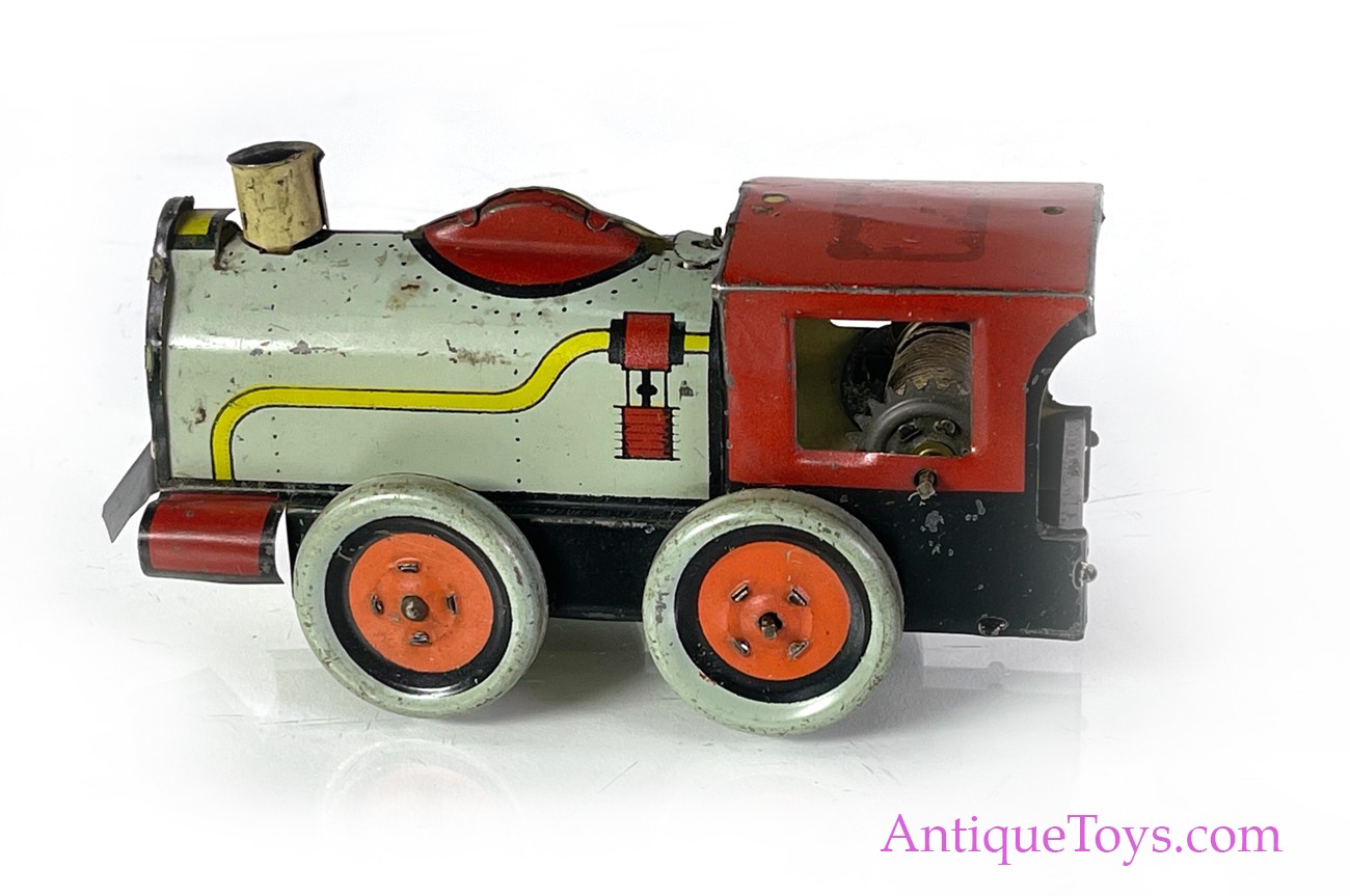 HAYES Specialties wind up RED train Engine Windup Plastic Toy 2019