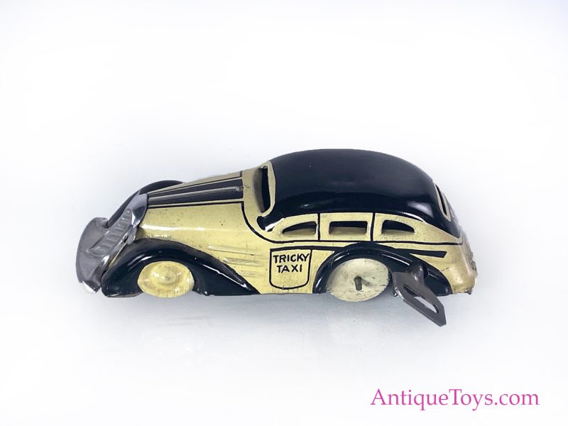 Marx ca. 1930s Tin Lithographed Windup "Tricky Taxi" <FONT COLOR="ff000 ">*SOLD*</font> - Image 2