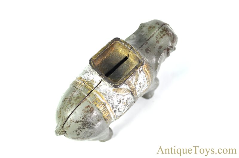 A.C. Williams ca. 1906 Cast Iron Large Elephant Mechanical Penny Coin Bank <FONT COLOR="ff000 ">*SOLD*</font> - Image 10