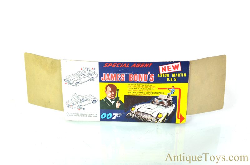 Corgi Toys Playcraft Toys Ltd. Diecast #270 Special Agent 007 "The New James Bond Aston Martin D.B.5" in Box <FONT COLOR="ff000 ">*SOLD*</font> - Image 3