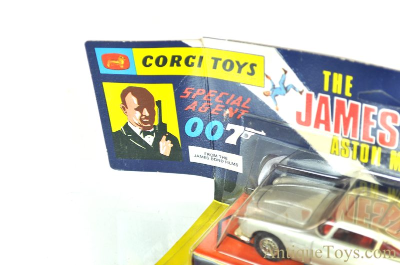 Corgi Toys Playcraft Toys Ltd. Diecast #270 Special Agent 007 "The New James Bond Aston Martin D.B.5" in Box <FONT COLOR="ff000 ">*SOLD*</font> - Image 8