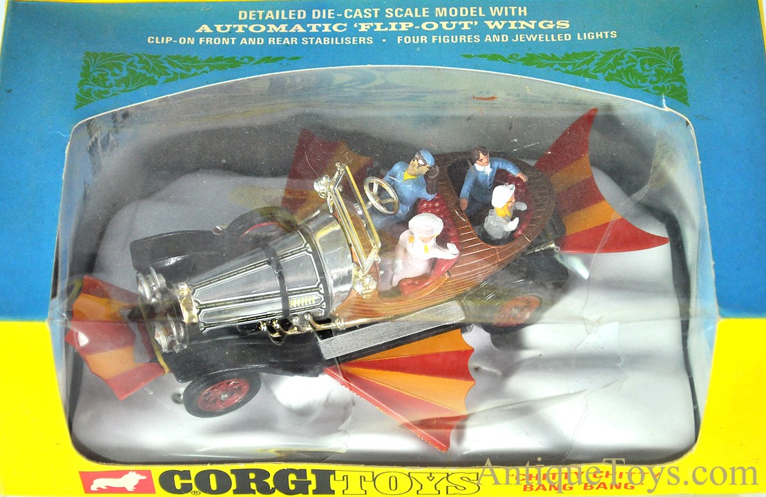 Corgi 266 Chitty Chitty Bang Bang reproduction cloud insert for box 