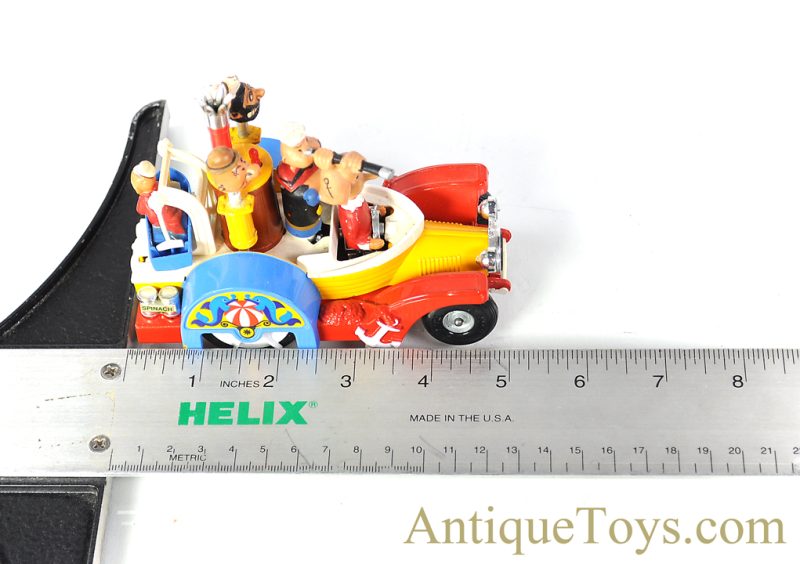 Corgi Comics Playcraft Toys Ltd. Diecast #802 "Popeye Paddle Wagon <FONT COLOR="ff000 ">*SOLD*</font> - Image 7