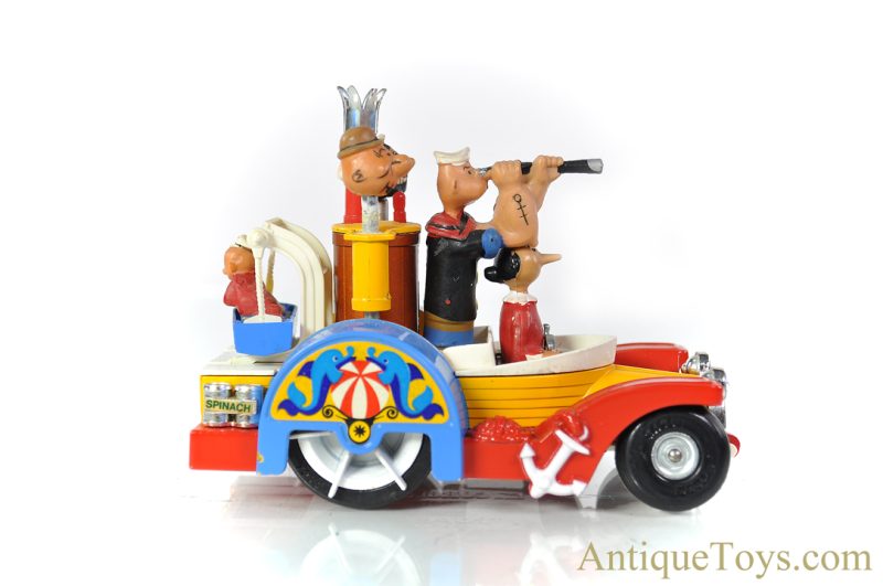 Corgi Comics Playcraft Toys Ltd. Diecast #802 "Popeye Paddle Wagon <FONT COLOR="ff000 ">*SOLD*</font>