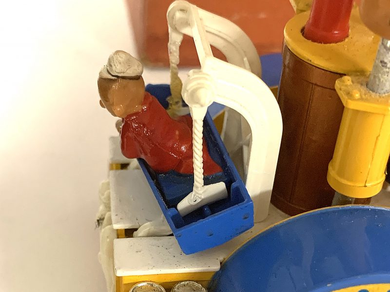 Corgi Comics Playcraft Toys Ltd. Diecast #802 "Popeye Paddle Wagon <FONT COLOR="ff000 ">*SOLD*</font> - Image 6