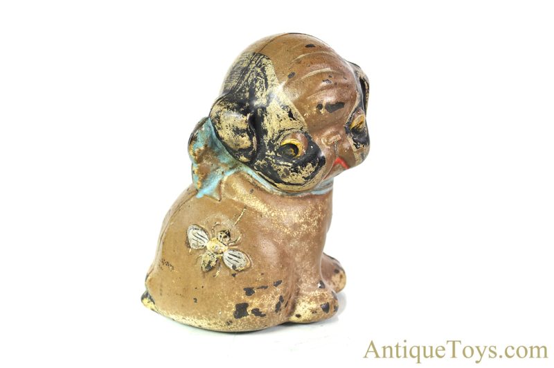 Hubley Cast Iron "Puppo" Boston Terrier Still Penny Coin Bank <FONT COLOR="ff000 ">*SOLD*</font> - Image 2