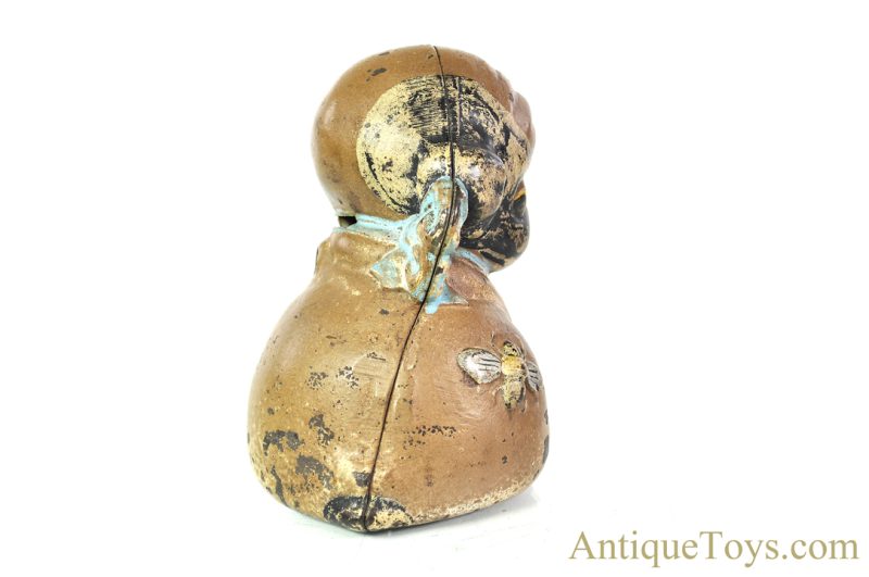 Hubley Cast Iron "Puppo" Boston Terrier Still Penny Coin Bank <FONT COLOR="ff000 ">*SOLD*</font> - Image 3