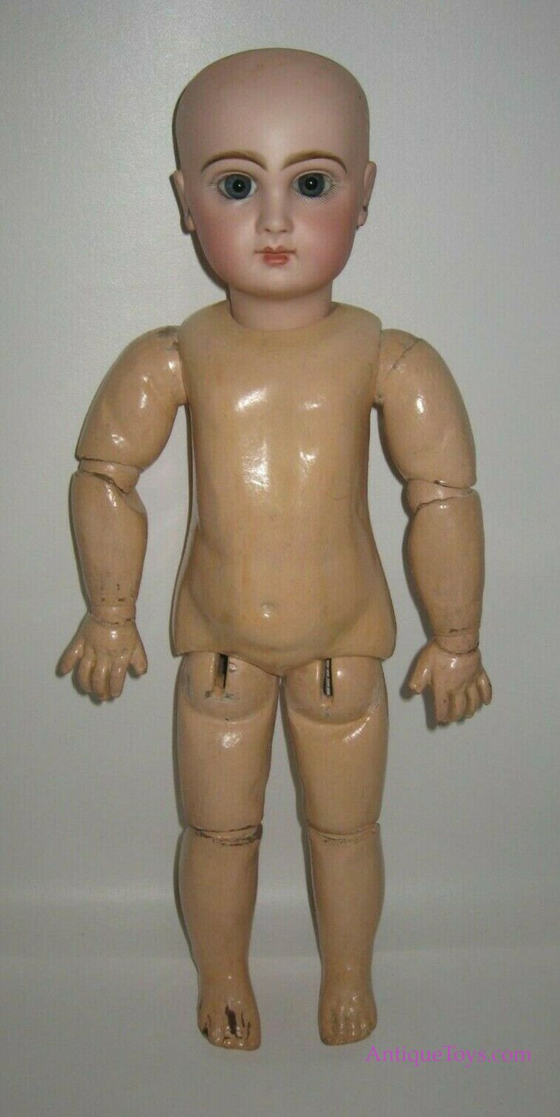 French 1880's Jumeau Tete Depose Bte S.G.D.G Bisque Doll Closed Mouth #DE97 for Sale <FONT COLOR="ff000 ">*SOLD*</font> - Image 12