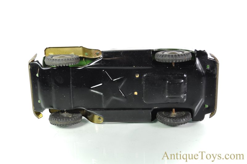 Nomura (TN) Hadson Early 1950's Sears Tin Lithographed Friction Airforce Jeep Japanese Toy <FONT COLOR="ff000 ">*SOLD*</font> - Image 4