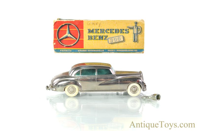 Prameta Kolner Automodelle Windup Diecast Series 2 Mercedes Benz 300 in Box West German Toy <FONT COLOR="ff000 ">*SOLD*</font> - Image 2