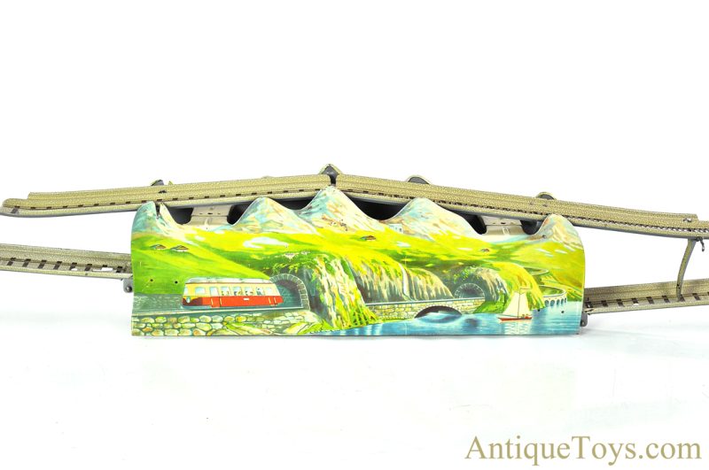 Technofix Tin Lithographed Windup "Mountain Express" in Box German Toy <FONT COLOR="ff000 ">*SOLD*</font> - Image 3