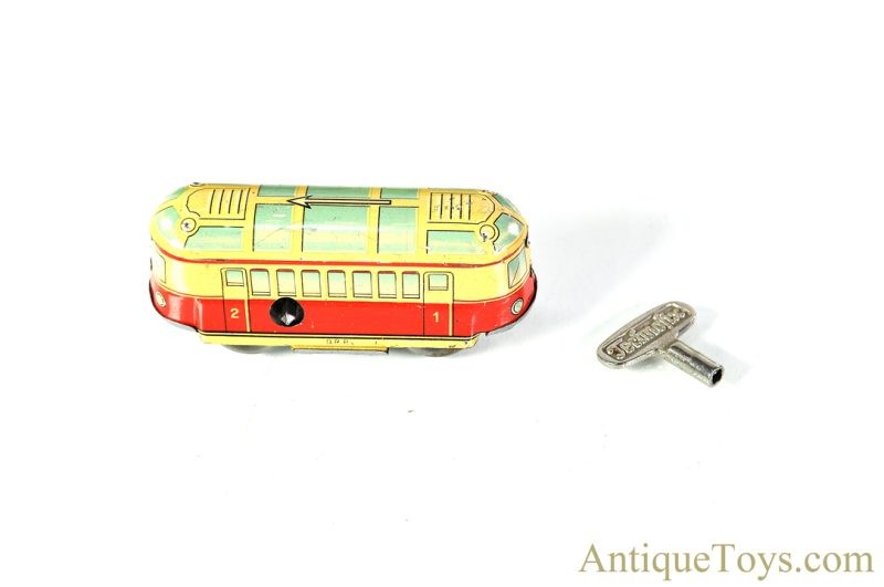 Technofix Tin Lithographed Windup "Mountain Express" in Box German Toy <FONT COLOR="ff000 ">*SOLD*</font> - Image 5