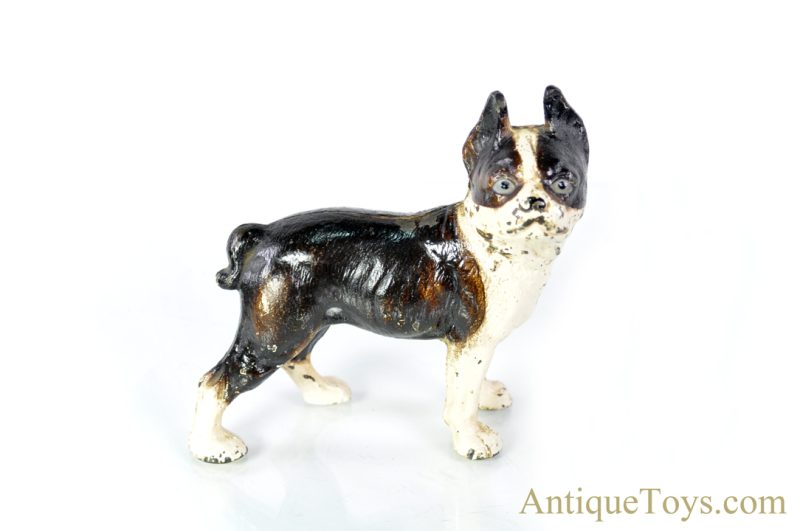 Vindex ca. 1931 no. 61 Cast Iron Boston Bull Terrier Penny Coin Still Bank <FONT COLOR="ff000 ">*SOLD*</font> - Image 2
