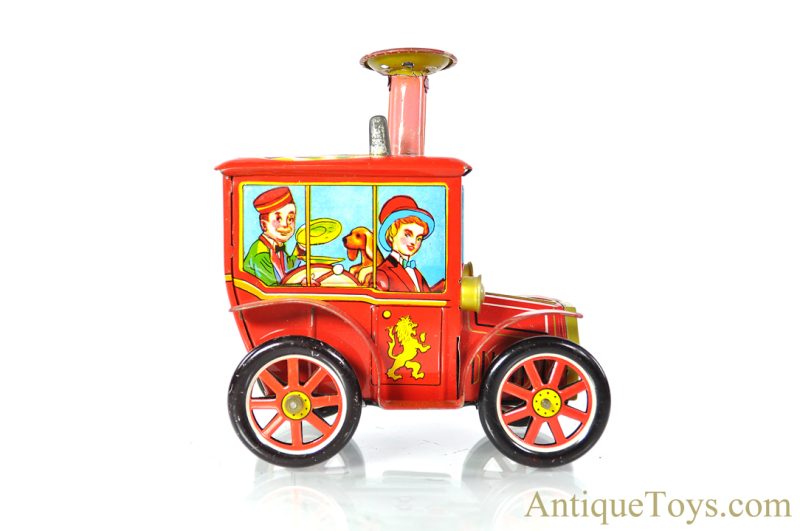 Wamoo Yoshiya (KO) Tin Lithographed Windup "Circus Car" in Box <FONT COLOR="ff000 ">*SOLD*</font> - Image 2