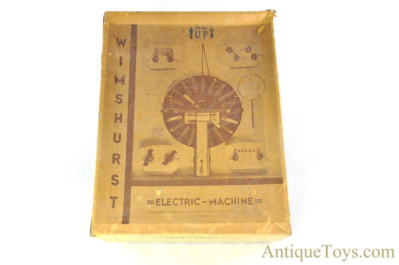 Whimshurst "Electric Machine" Influence Machine Electrostatic Generator Toy Kit in Box <FONT COLOR="ff000 ">*SOLD*</font> - Image 10
