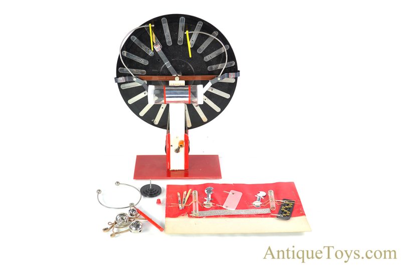 Whimshurst "Electric Machine" Influence Machine Electrostatic Generator Toy Kit in Box <FONT COLOR="ff000 ">*SOLD*</font> - Image 3