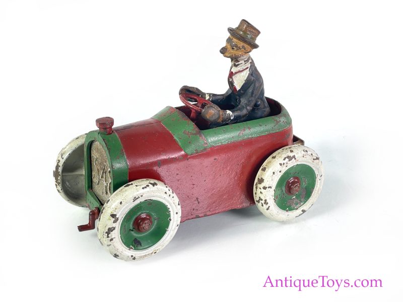 Arcade Andy Gump “The Gump's” Sidney Smith Cast Iron #348 Gump Mobile Racecar for Sale <FONT COLOR="ff000 ">*SOLD*</font> - Image 4