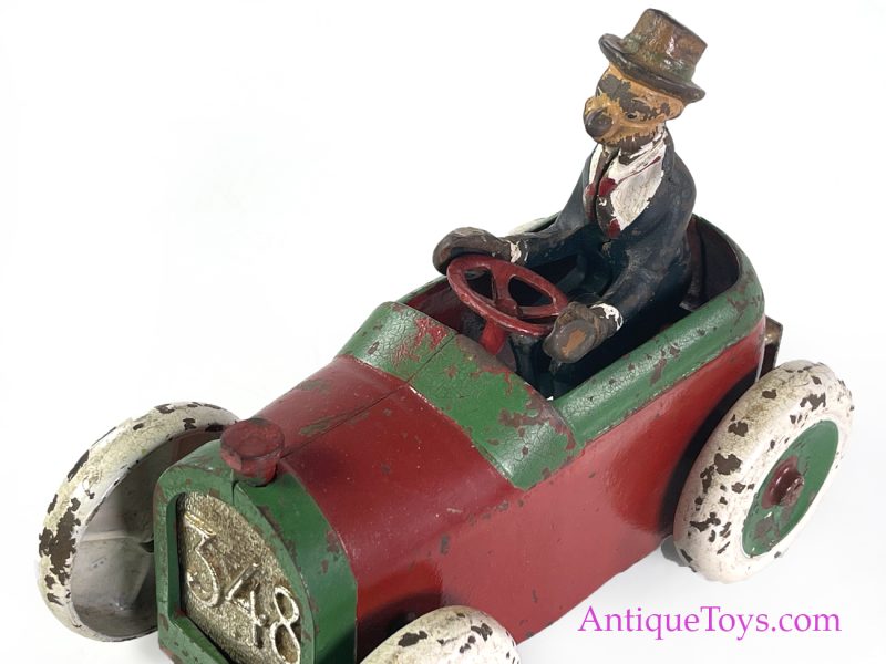 Arcade Andy Gump “The Gump's” Sidney Smith Cast Iron #348 Gump Mobile Racecar for Sale <FONT COLOR="ff000 ">*SOLD*</font> - Image 8