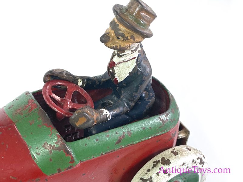 Arcade Andy Gump “The Gump's” Sidney Smith Cast Iron #348 Gump Mobile Racecar for Sale <FONT COLOR="ff000 ">*SOLD*</font> - Image 11
