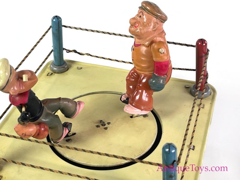 Marx Tin Lithographed Windup Popeye Boxers <FONT COLOR="ff000 ">*SOLD*</font> - Image 10