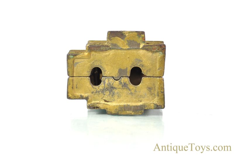 A.C. Williams Cast Iron No. 1248D Colonial House Bank Still Penny Coin Bank <FONT COLOR="ff000 ">*SOLD*</font> - Image 5