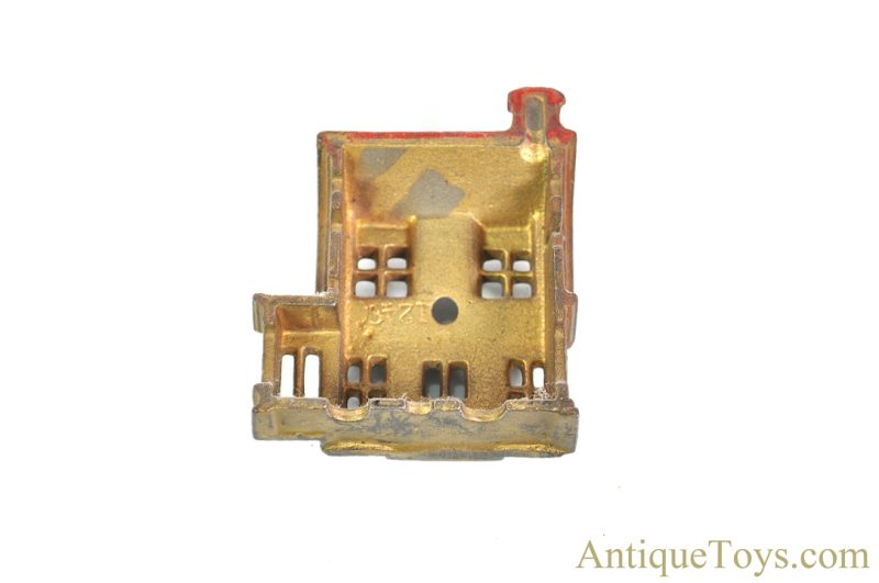 A.C. Williams Cast Iron No. 1248D Colonial House Bank Still Penny Coin Bank <FONT COLOR="ff000 ">*SOLD*</font> - Image 6