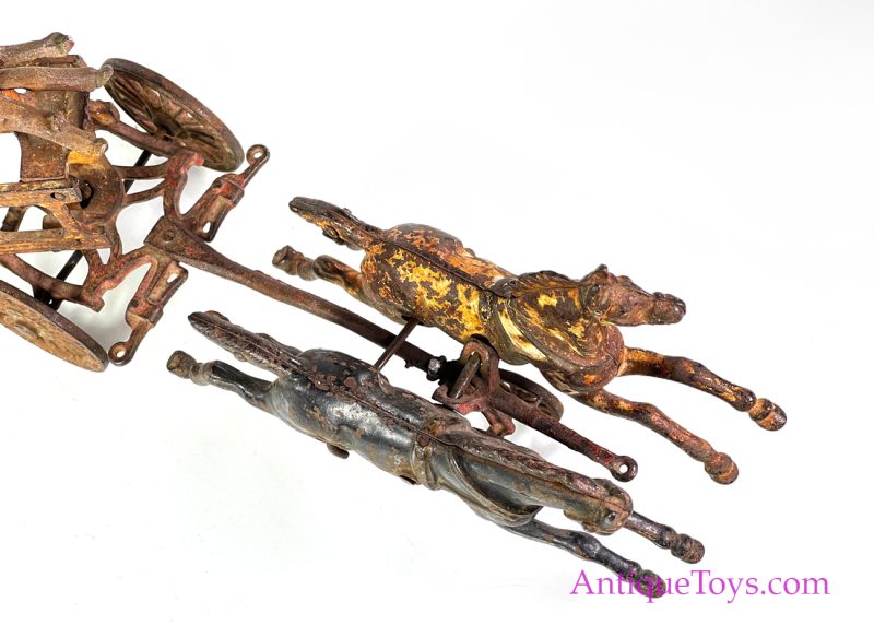 Hubley LARGE Cast Iron No. 126 Hook and Ladder Relic <FONT COLOR="ff000 ">*SOLD*</font> - Image 6