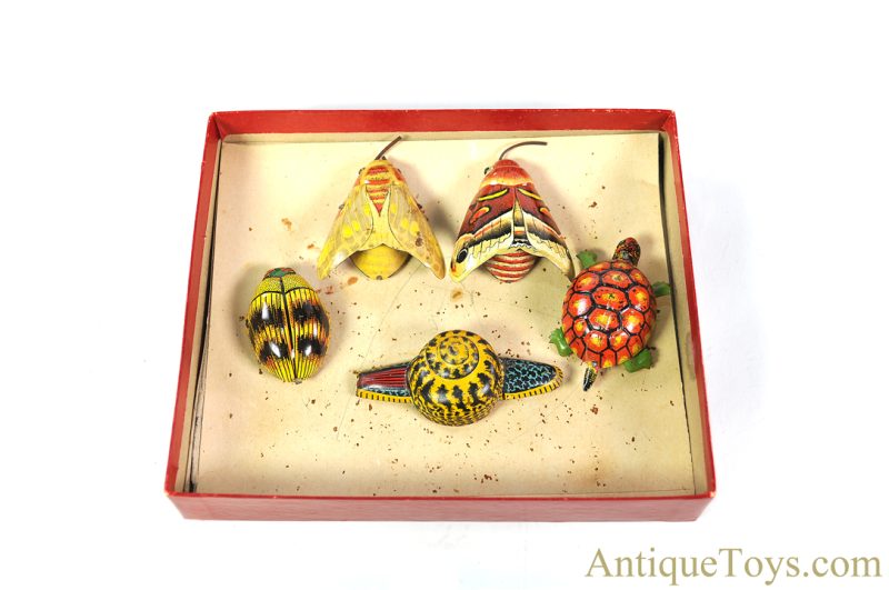 Animate Toys Woodhaven Metal Tin Lithographed Friction Nature Group Set in Box <FONT COLOR="ff000 ">*SOLD*</font> - Image 3