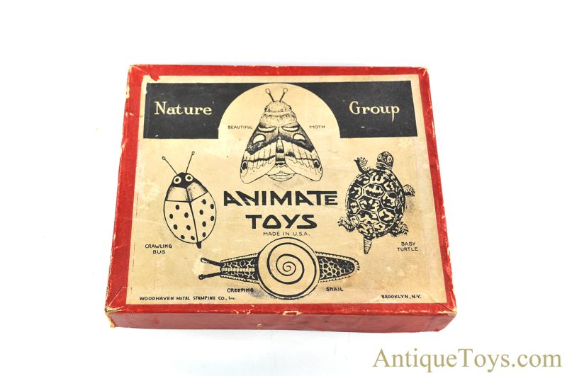 Animate Toys Woodhaven Metal Tin Lithographed Friction Nature Group Set in Box <FONT COLOR="ff000 ">*SOLD*</font> - Image 2