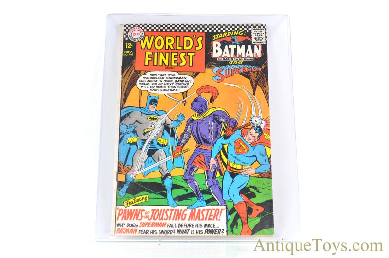 DC Superman National Comics 32 pg. Batman Superman Nov. 1966 No. 162 Ungraded Comic Book for Sale <FONT COLOR="ff000 ">*SOLD*</font>