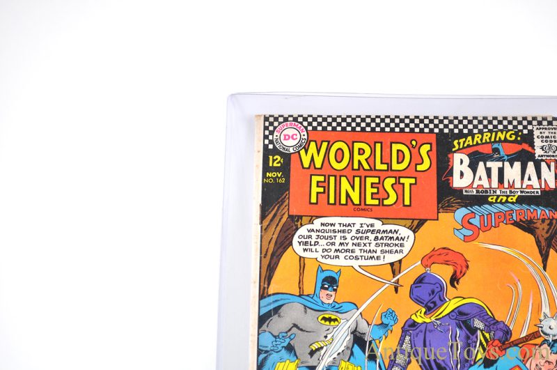 DC Superman National Comics 32 pg. Batman Superman Nov. 1966 No. 162 Ungraded Comic Book for Sale <FONT COLOR="ff000 ">*SOLD*</font> - Image 2