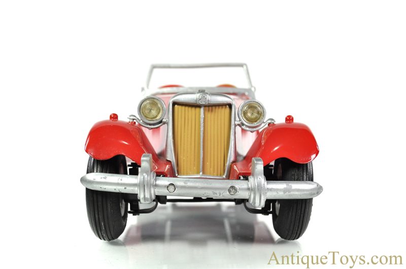 Doepke Model Toys Cast Aluminum Red MG TD T-Series Convertible Sports Car <FONT COLOR="ff000 ">*SOLD*</font> - Image 9