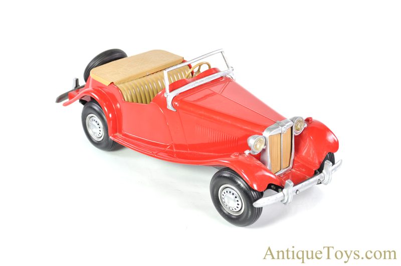 Doepke Model Toys Cast Aluminum Red MG TD T-Series Convertible Sports Car <FONT COLOR="ff000 ">*SOLD*</font> - Image 11