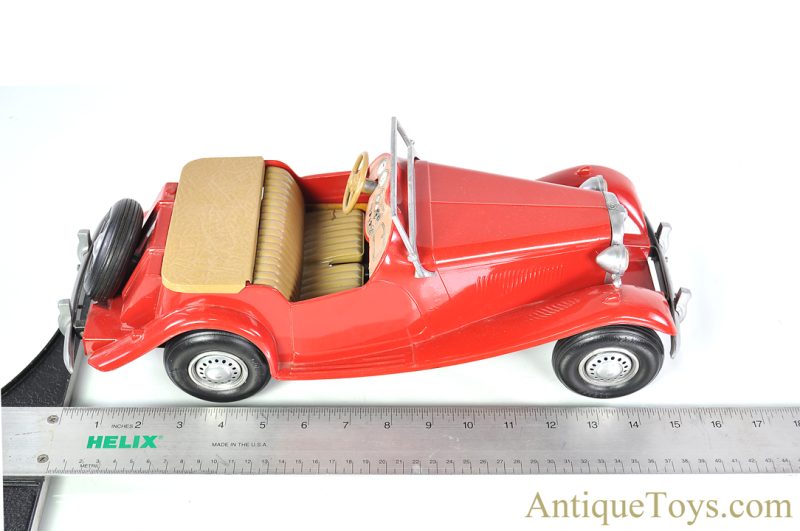 Doepke Model Toys Cast Aluminum Red MG TD T-Series Convertible Sports Car <FONT COLOR="ff000 ">*SOLD*</font> - Image 13
