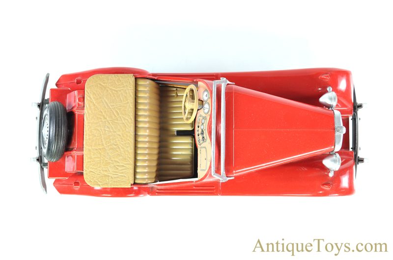 Doepke Model Toys Cast Aluminum Red MG TD T-Series Convertible Sports Car <FONT COLOR="ff000 ">*SOLD*</font> - Image 4
