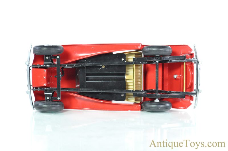 Doepke Model Toys Cast Aluminum Red MG TD T-Series Convertible Sports Car <FONT COLOR="ff000 ">*SOLD*</font> - Image 5