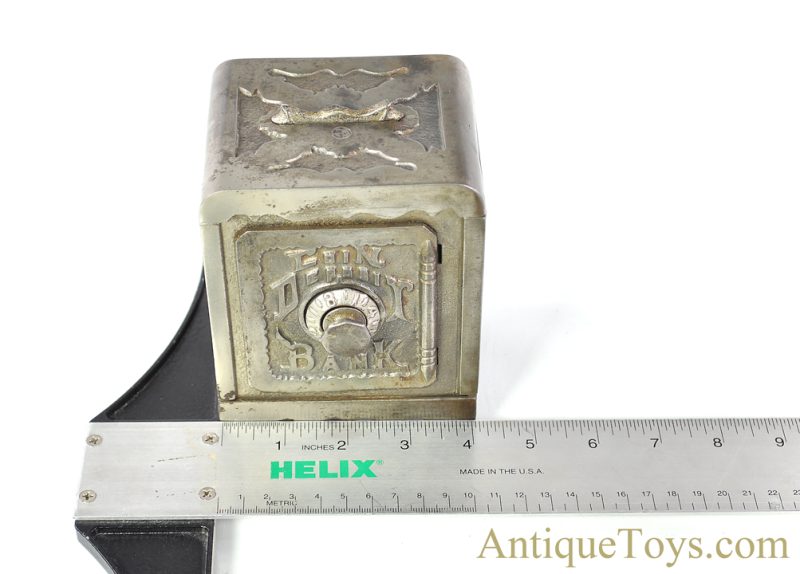 Grey Iron Casting Co. ca. 1920's Cast Iron No. 250 Combination "Coin Deposit Bank" Penny Coin Bank <FONT COLOR="ff000 ">*SOLD*</font> - Image 8