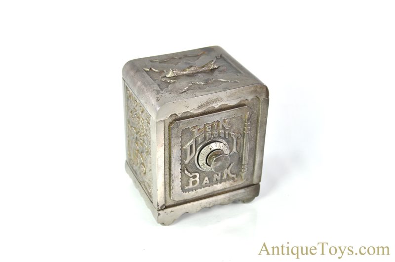 Grey Iron Casting Co. ca. 1920's Cast Iron No. 250 Combination "Coin Deposit Bank" Penny Coin Bank <FONT COLOR="ff000 ">*SOLD*</font> - Image 3
