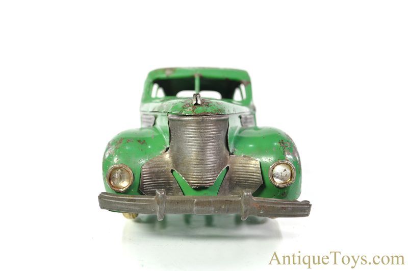Kingsbury Manufacturing Co. Rare ca. 1940's No. 250 Pressed Steel Windup Desoto Sedan <FONT COLOR="ff000 ">*SOLD*</font> - Image 5