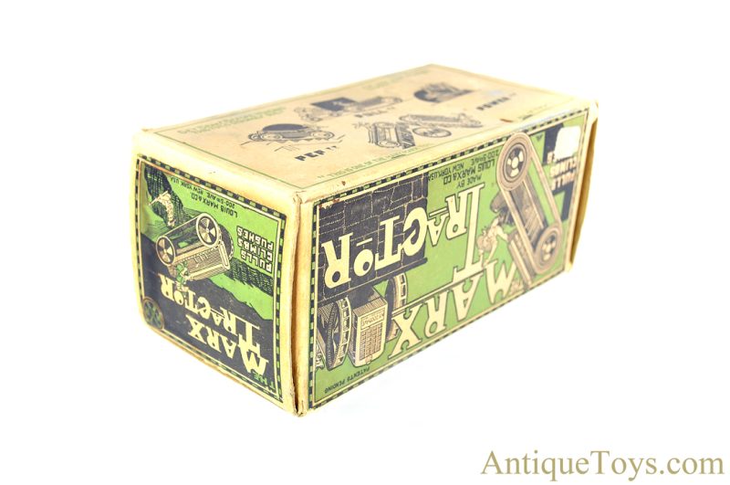 Marx Tin Lithographed Windup "The Marx Tractor" with Box <FONT COLOR="ff000 ">*SOLD*</font> - Image 10