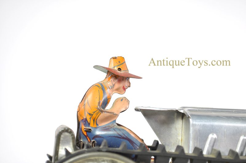 Marx Tin Lithographed Windup "The Marx Tractor" with Box <FONT COLOR="ff000 ">*SOLD*</font> - Image 9