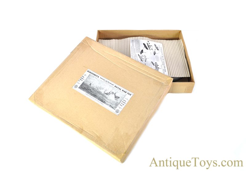 A. Schoenhut Co. ca. 1920’s Wooden "Schoenhut's Submarine and Dreadnaught Naval War Toy" in Box <FONT COLOR="ff000 ">*SOLD*</font> - Image 2