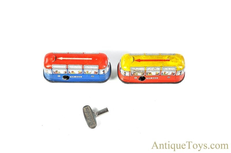 Technofix Plastic & Tin Lithographed Windup "Rocky Mountain Train" in Box German Toy <FONT COLOR="ff000 ">*SOLD*</font> - Image 7
